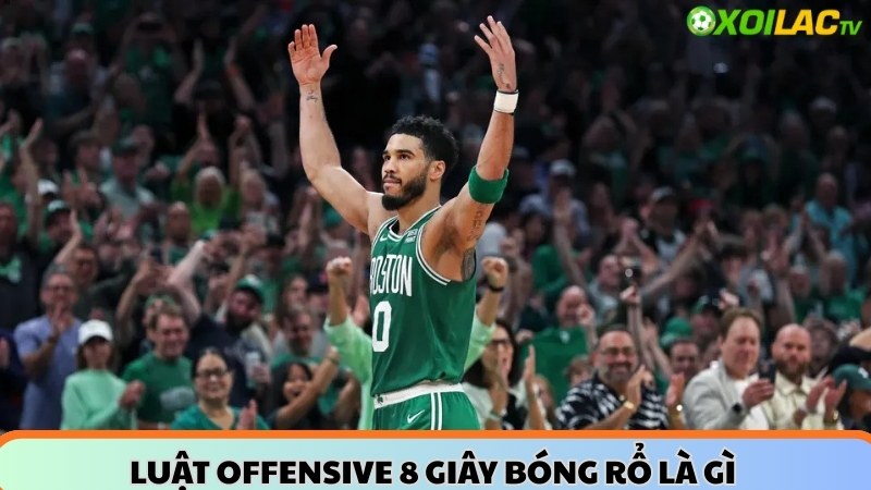 Luật offensive 8 giây bóng rổ là gì